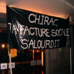 Manifestation contre le chmage et la prcarit le 30 octobre 2003 photo n38 